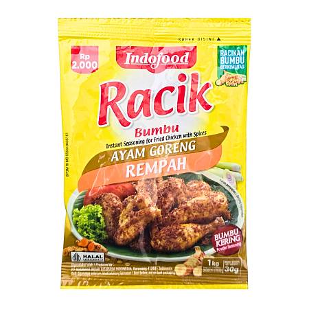 INDOFOOD RACIK BUMBU AYAM GORENG REMPAH (30gr x10pcs) x20pack