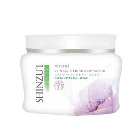SHINZU'I SKIN LIGHTENING BODY SCRUB MYORI 200gr x48pcs