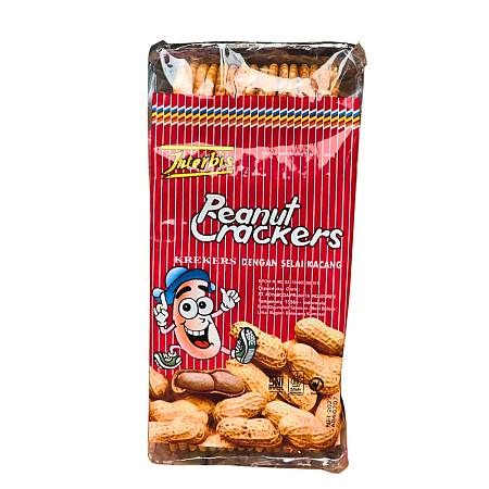 INTERBIS PEANUT CRACKERS BISCUITS TRAY (268gr x6pcs x2pack)