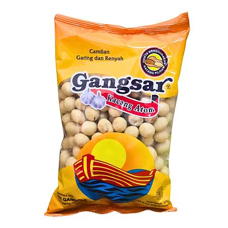 GANGSAR KACANG ATOM BAWANG 225gr x20pcs