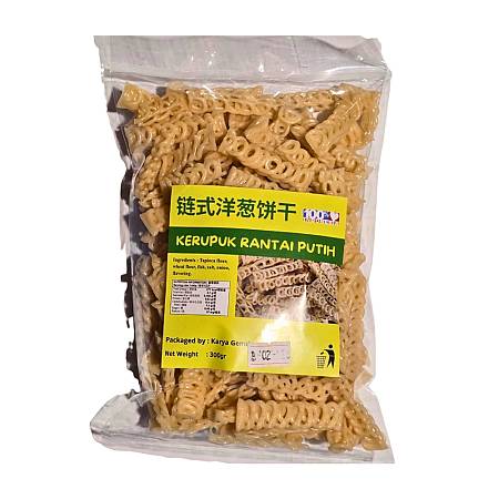 KARAYA KERUPUK RANTAI PUTIH (300gr x15pcs)