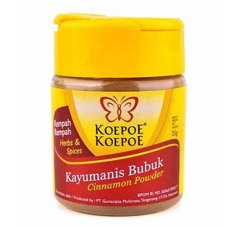 KOEPOE KOEPOE KAYU MANIS BUBUK (35gr x6pcs) x12pack
