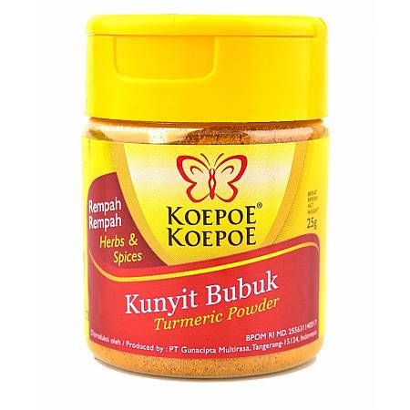 KOEPOE KOEPOE KUNYIT BUBUK (25gr x6pcs) x12pack