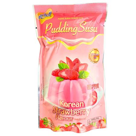 NUTRIJELL PUDING SUSU KOREAN STRAWBERRY 145gr x36pcs