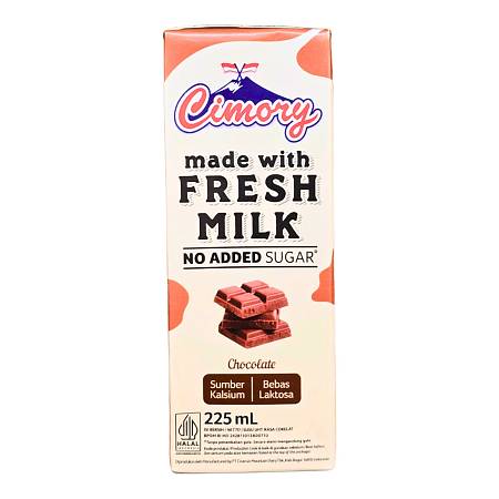 CIMORY FRESH MILK ZERO SUGAR CHOCOLATE (225ml x24pcs)
