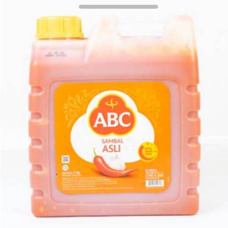 ABC jerigen SAMBAL ASLI 5.5kg x4pcs