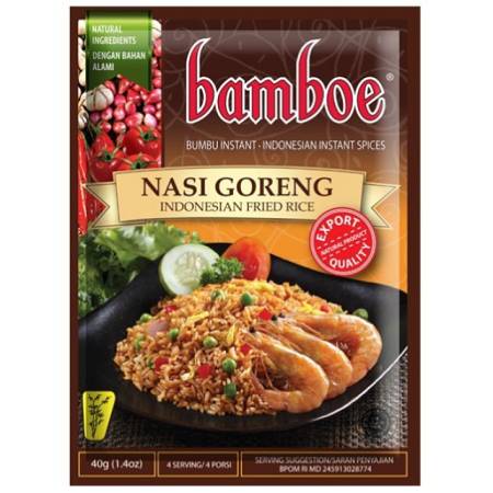 BAMBOE BUMBU INSTAN NASI GORENG (40gr x24) x8box