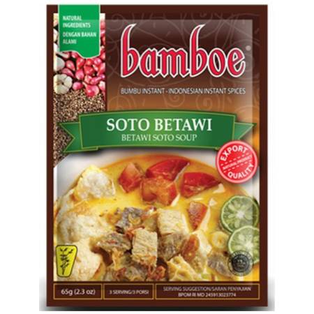BAMBOE BUMBU INSTAN SOTO BETAWI (65gr x24) x8box