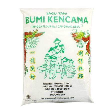 CAP ORANG DESA TEPUNG TAPIOKA (1kg x10pcs)