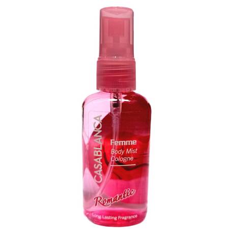 CASABLANCA BODY MIST COLOGNE PINK ROMANTIC (50ml x12) x6pack