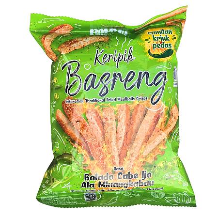 PAMMA BASRENG BALADO CABE IJO (60gr x12pcs x2pack)