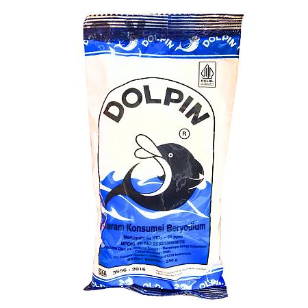 DOLPIN SALT 250gr x48pcs