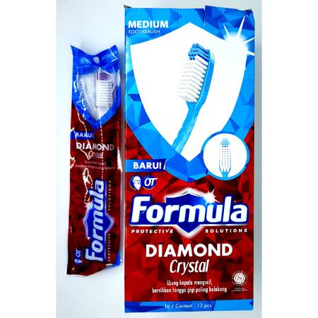 FORMULA SIKAT GIGI DIAMOND CRYSTAL 12pcs x6box