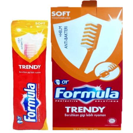 FORMULA SIKAT GIGI TRENDY 12pcs x6box