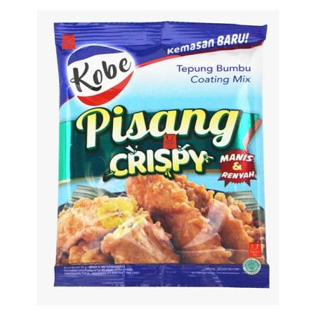 KOBE TEPUNG PISANG CRISPY (70gr x10pcs) x12rcg