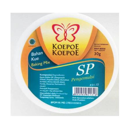KOEPOE KOEPOE BAKING MIX EMULSI SP (30gr x6pcs) x12pack