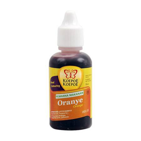 KOEPOE KOEPOE PEWARNA ORANGE (30ml x6pcs) x24pack