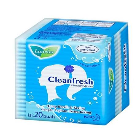 LAURIER CLEAN FRESH PANTYLINERS NON PERFUMED 20pads x84pcs