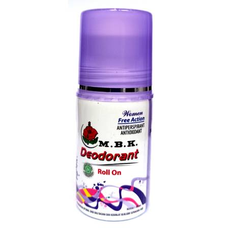 MBK DEODORANT ROLL ON WOMAN FREE ACTION PURPLE 40ml x12pcs x4box