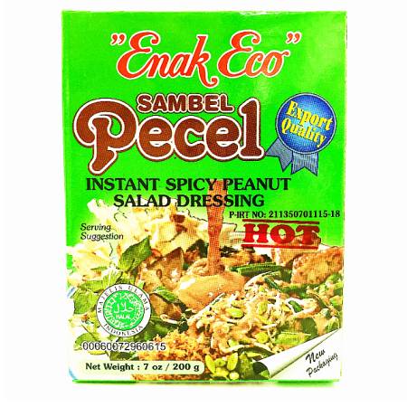 ENAK ECO PECEL EXPORT HOT 200gr x24pcs