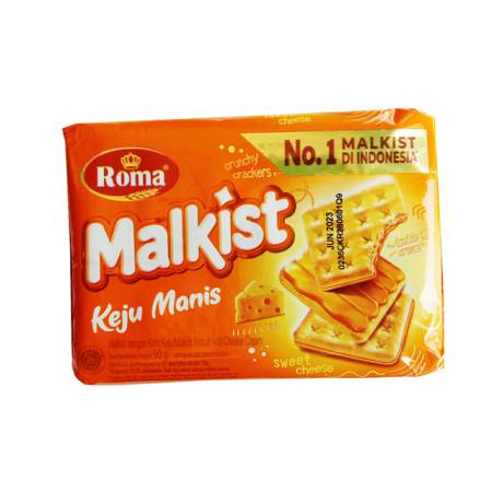 ROMA MALKIST KRIM KEJU MANIS (90gr x30pcs)