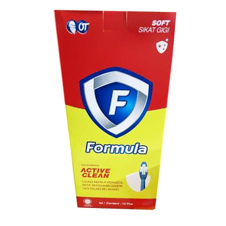 FORMULA SIKAT GIGI ACTIVE CLEAN 12pcs x6box