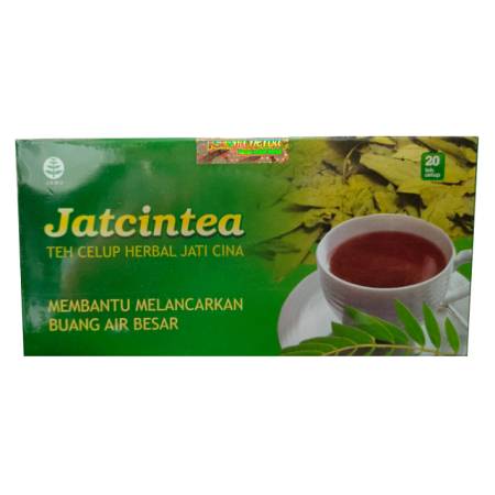 JATCINTEA TEH CELUP HERBAL box 40gr (20@2gr) x25pcs x4pack
