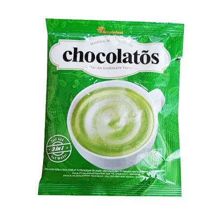 CHOCOLATOS DRINK MATCHA LATTE (24gr x10pcs x8rcg)