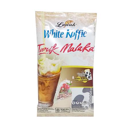 LUWAK WHITE KOFFIE TARIK MALAKA 25gr x10pcs x12rcg
