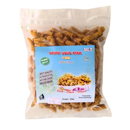 KARAYA KERIPIK USUS AYAM 200gr x36pcs