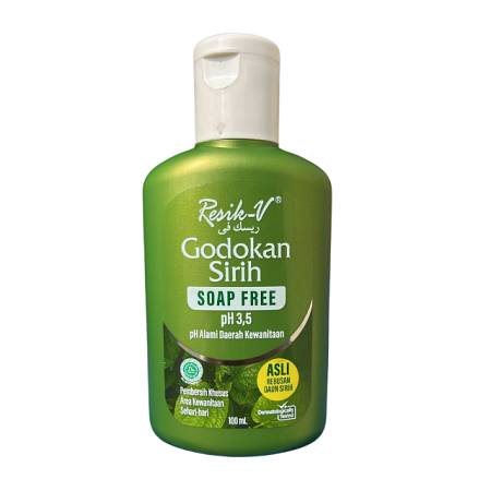 RESIK-V GODOKAN SIRIH SOAP FREE (100ml x3pcs) x12pack