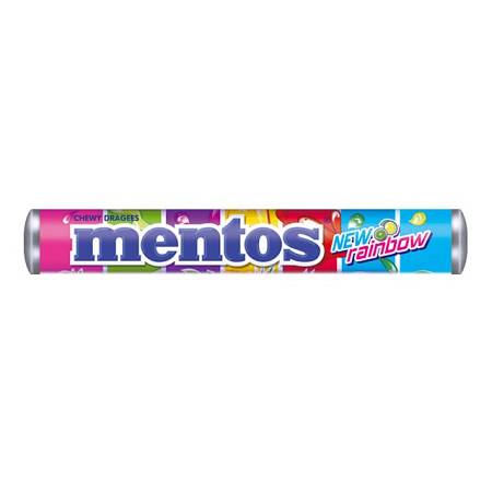 MENTOS RAINBOW roll (29gr x14pcs) x18pack