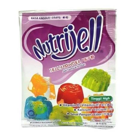 NUTRIJELL JELLY POWDER ANGGUR (15gr x12pcs) x12box