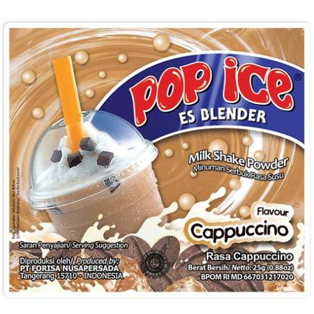 POP ICE CAPPUCINO (23gr x50pcs) x5pack