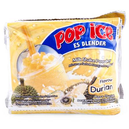 POP ICE DURIAN (25gr x50pcs) x5pack