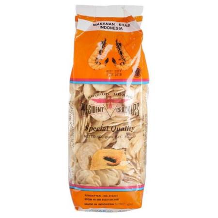 PRESIDENT CRACKERS KERUPUK (400gr x30pack)