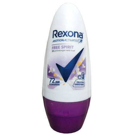REXONA WOMEN ROLL ON MOTION ACTIVATED-TM FREE SPIRIT (45ml x6pcs) x4pack