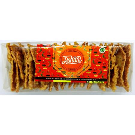 ROHANI KERIPIK TEMPE SPECIAL (250gr x22pcs)