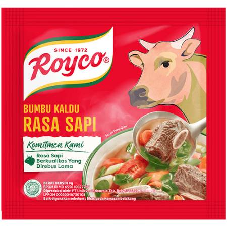 ROYCO DAGING SAPI 36 sachet (7.5gr x12pcs x3rcg) x16pack