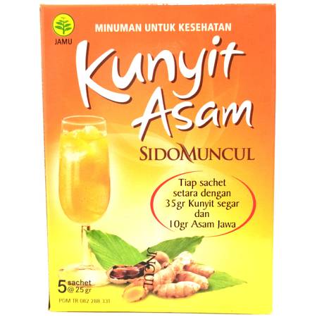 -SIDOMUNCUL KUNYIT ASAM (25gr x5's) x40pcs