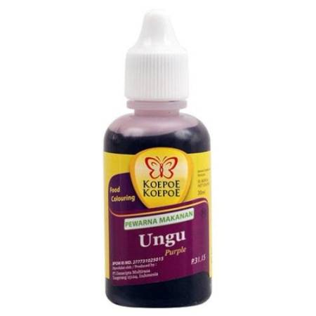 KOEPOE KOEPOE PEWARNA UNGU (30ml x6pcs) x24pack